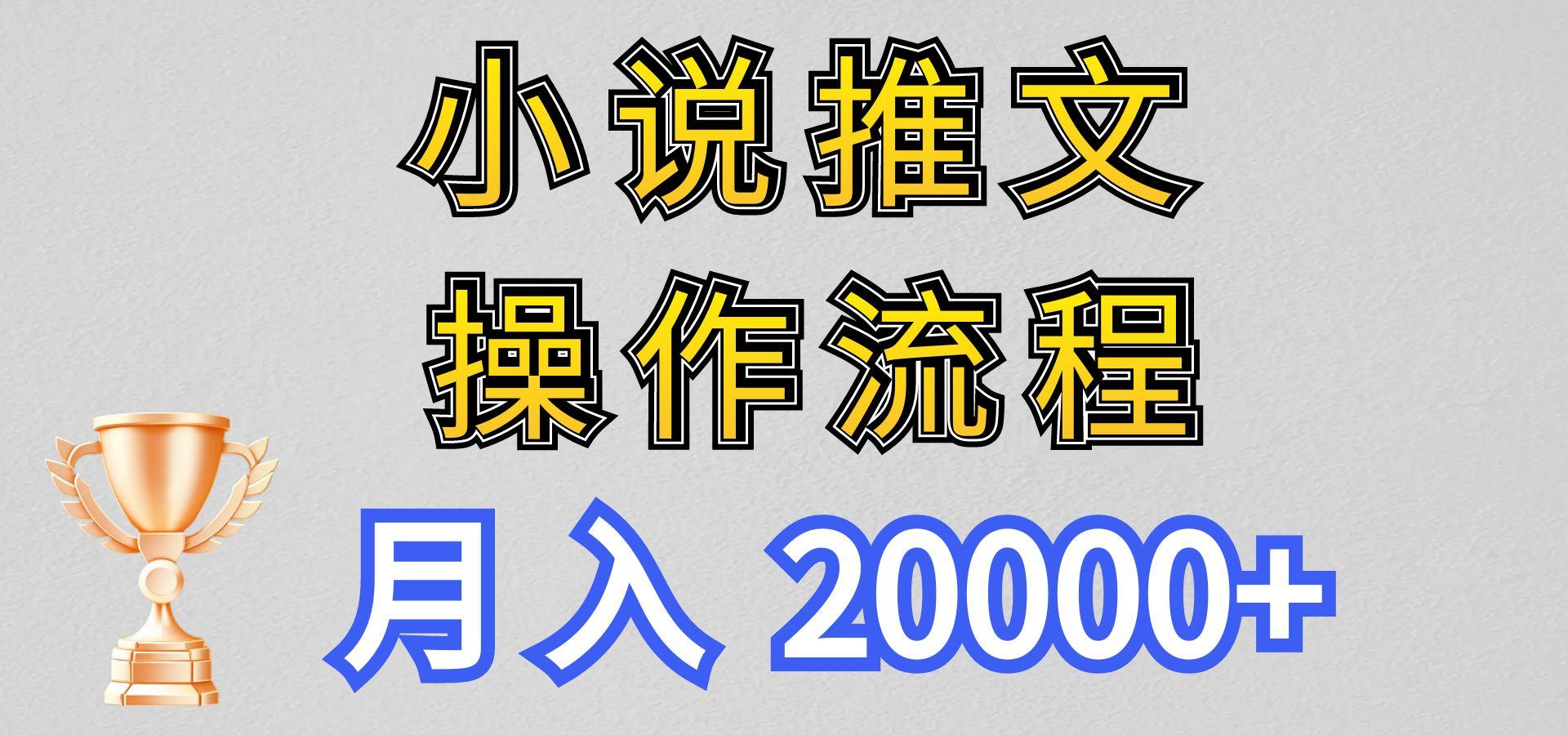 小说推文项目新玩法操作全流程，月入20000+，门槛低非常适合新手-泱泱学习社