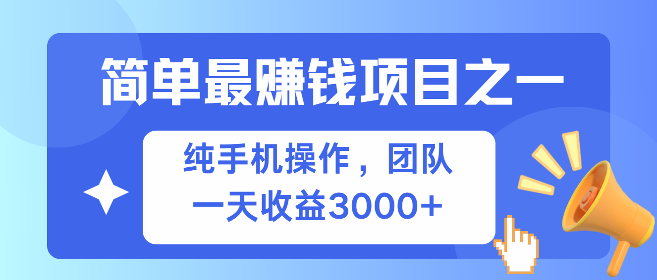 简单有手机就能做的项目，收益可观-泱泱学习社