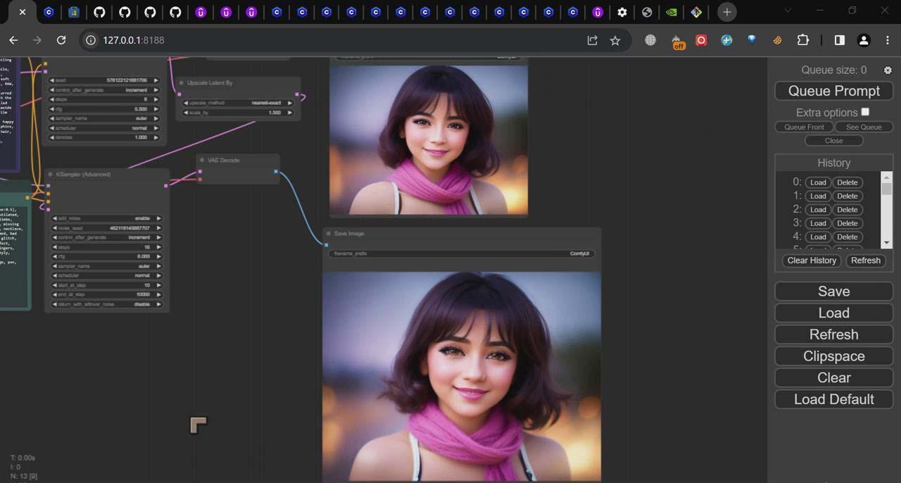 图片[2]-ComfyUI 利用 Stable Diffusion 学习AI GUI 工作流程教程-中英字幕-泱泱学习社