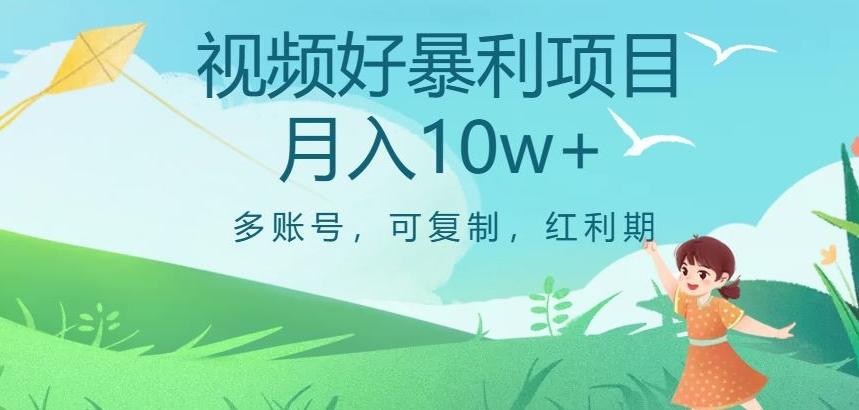 视频号暴利项目，多账号，可复制，红利期，月入10w+【揭秘】-泱泱学习社