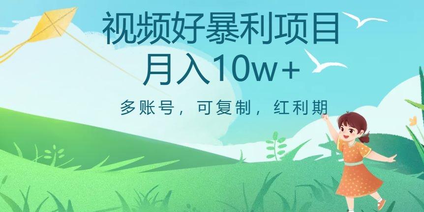 外边收费699项目，视频号暴利项目，多账号可复制，红利期-泱泱学习社