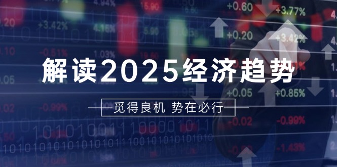 解读2025经济趋势、美股、A港股等资产前景判断，助您抢先布局未来投资-泱泱学习社