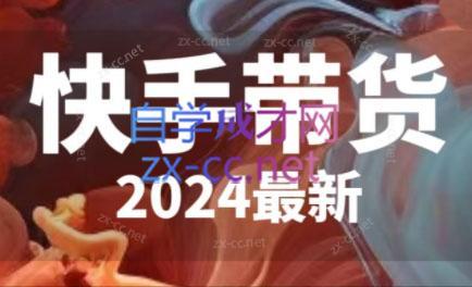 快手带货(2024最新)-泱泱学习社