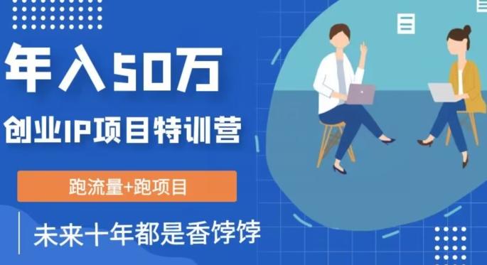 创业IP年入50W核心方法，未来10年最值得做的项目【揭秘】-泱泱学习社
