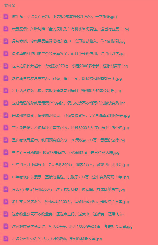 图片[3]-(9607期)真实有效391套商业模式，年入几十到几百万案例解析(电子书+视频+图文)-泱泱学习社