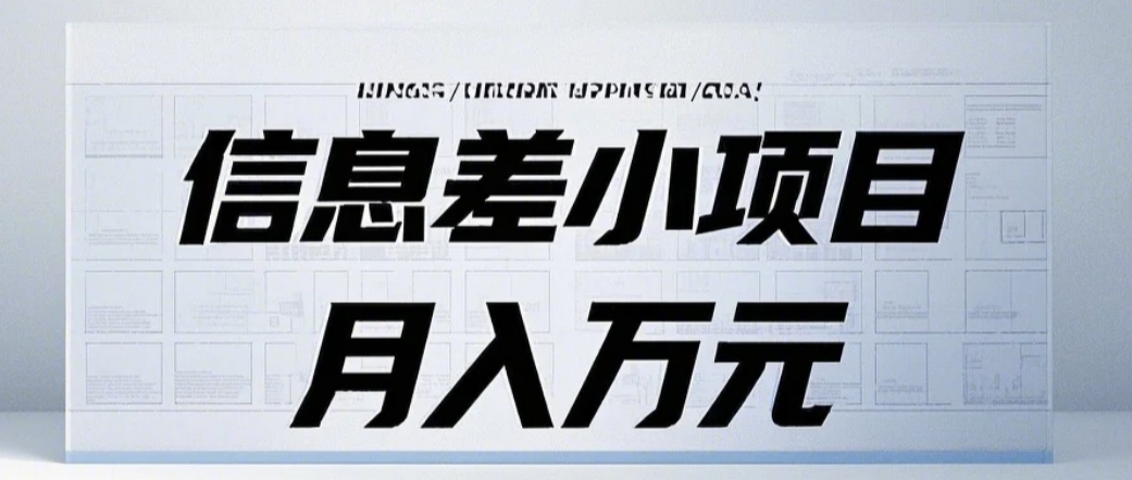信息差小项目：国内外视频代下载，项目操作简单零成本零门槛月入过万-泱泱学习社