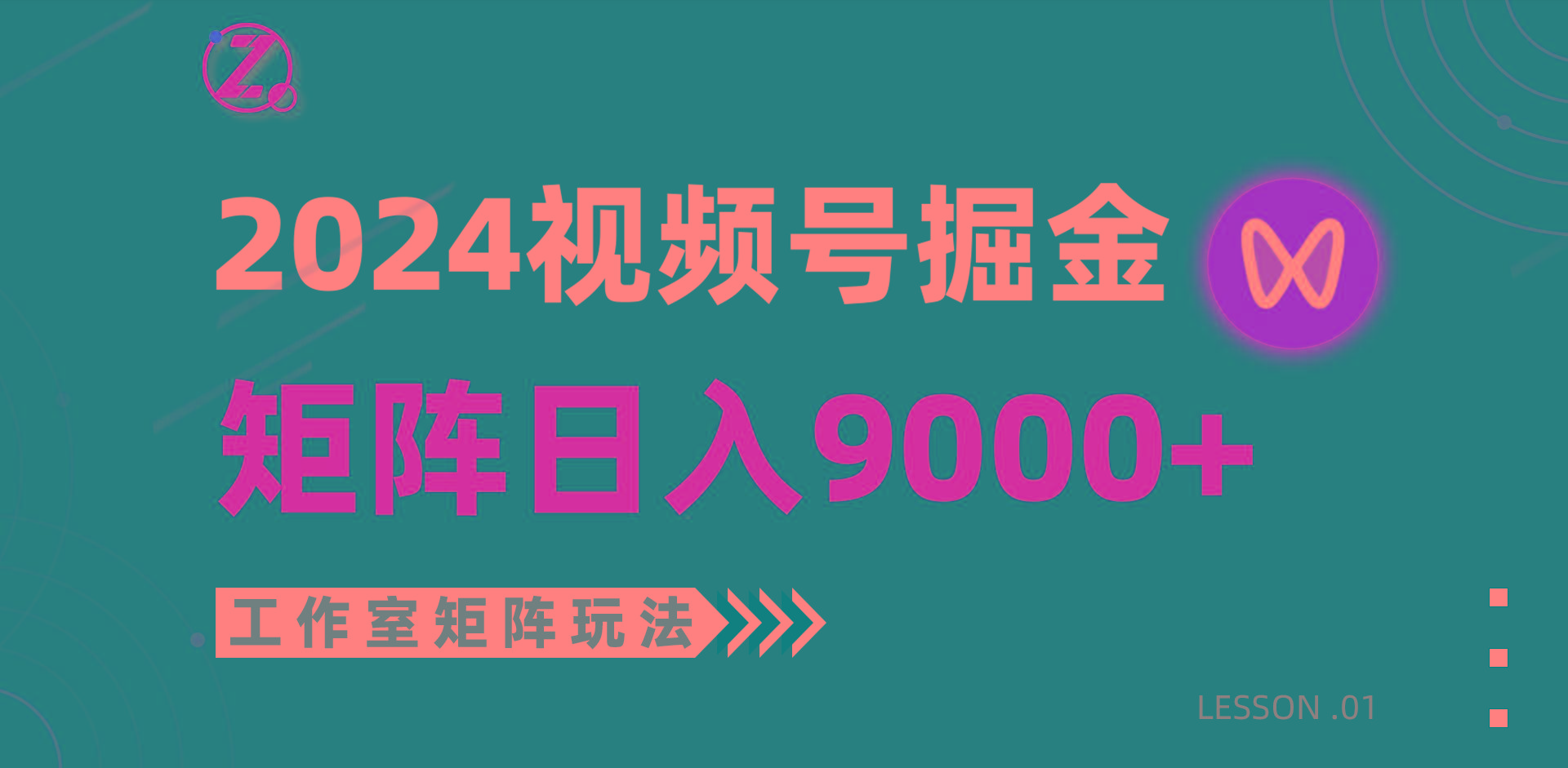 (9709期)【蓝海项目】2024视频号自然流带货，工作室落地玩法，单个直播间日入9000+-泱泱学习社
