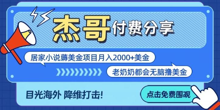 拆解海外撸美金项目月入2000美刀详细指导-泱泱学习社