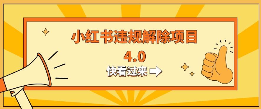 小红书违规掘金蓝海项目，日入800+（附带引流办法及解除办法）-泱泱学习社