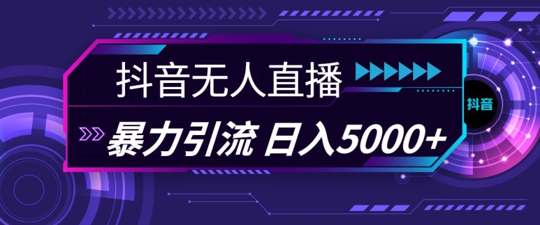 抖音快手视频号全平台通用无人直播引流法，利用图片模板和语音话术，暴力日引流100+创业粉【揭秘】-泱泱学习社