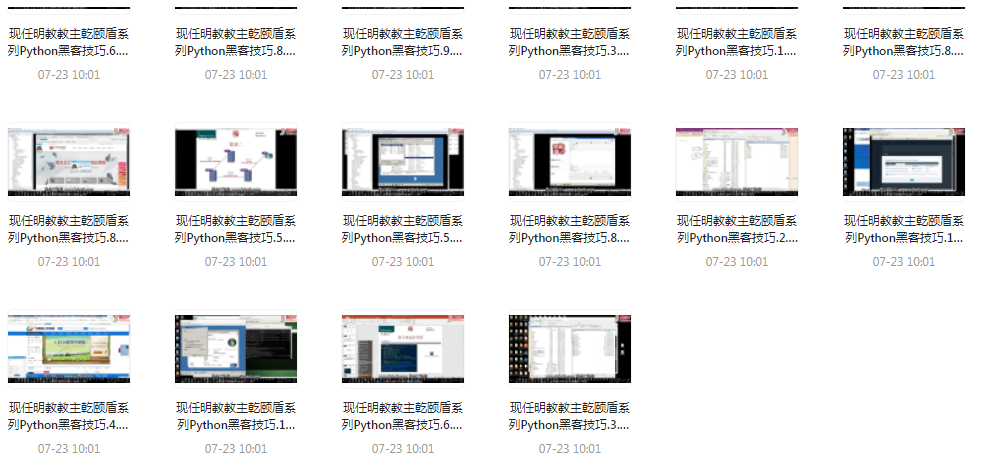 Python黑客技巧课程-泱泱学习社