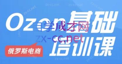 Ozon跨境店铺运营培训课程-泱泱学习社