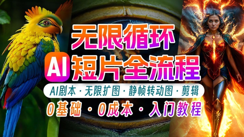 AI剪辑无限循环画面：新手轻松月入上万的秘技【揭秘】-泱泱学习社