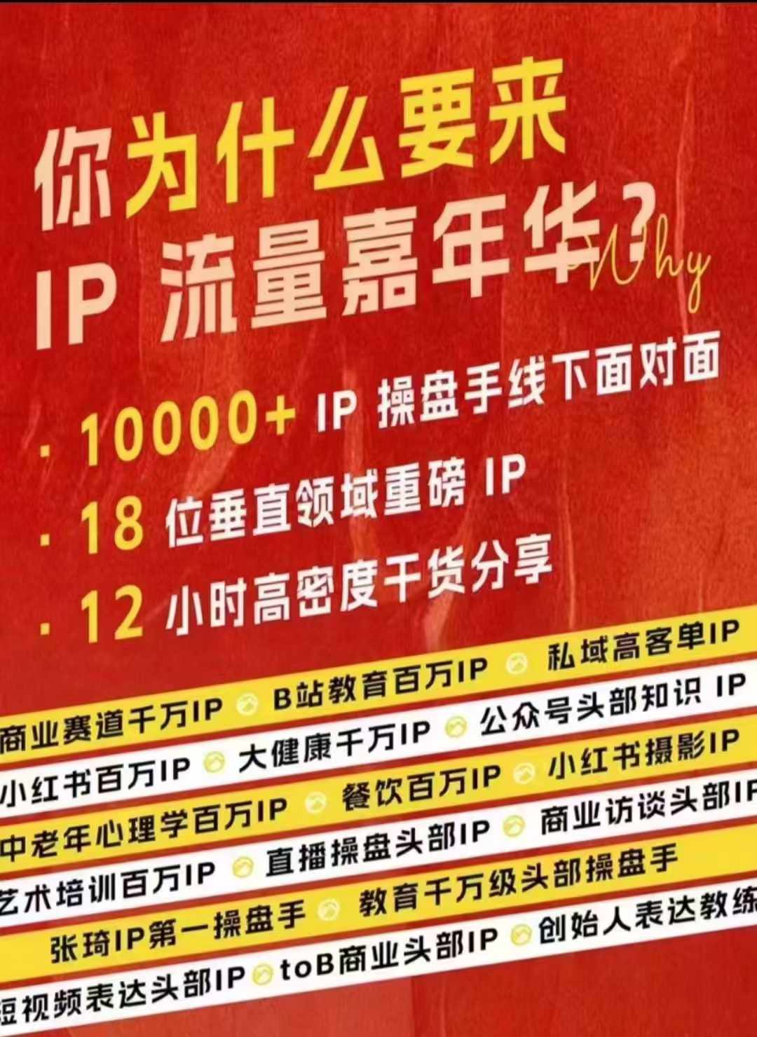 群响IP流量嘉年华，​现场视频+IP江湖2024典藏版PPT-泱泱学习社