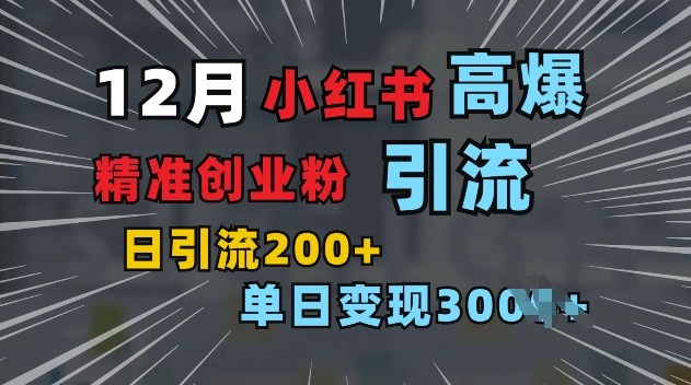 小红书一张图片“引爆”创业粉，单日+200+精准创业粉 可筛选付费意识创业粉【揭秘】-泱泱学习社