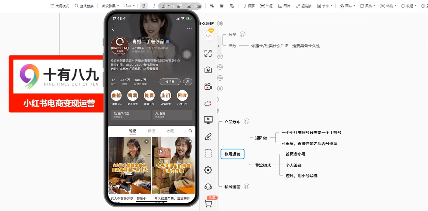 十有八九学院·新手如何从0-1玩转红薯店铺-泱泱学习社