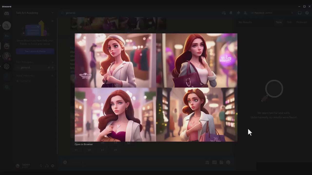 图片[5]-掌握 MidJourney V5 AI + ChatGPT创建一致的角色设计图像-22节课-中英字幕-泱泱学习社