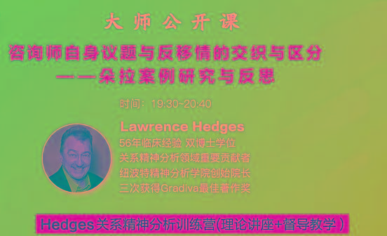 Hedges详解针对4种不同发展精神分析透视法-泱泱学习社