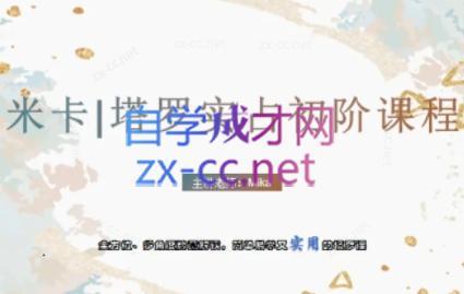 米卡·实占塔罗初阶课-泱泱学习社