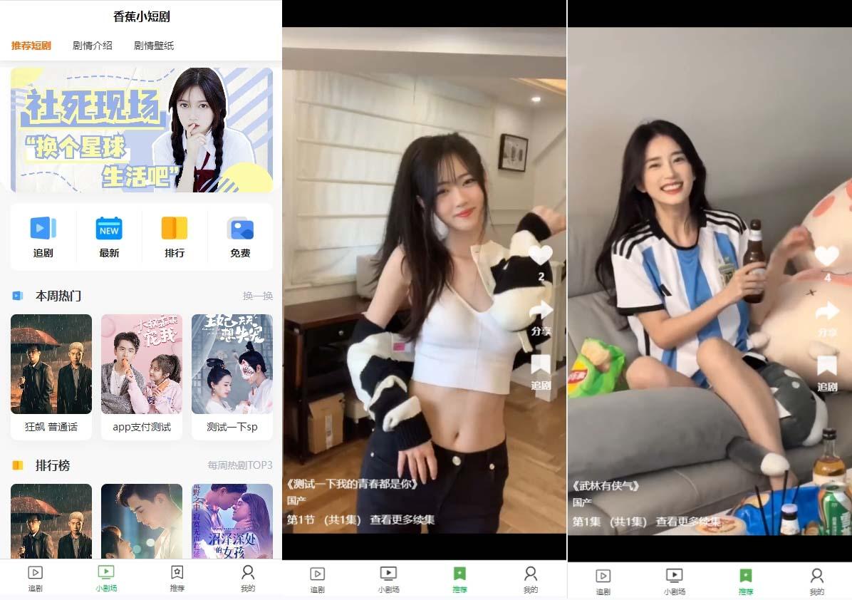 (8542期)小剧场短剧影视系统源码 全开源 带支付收益+会员机制+代理推广等模式【…-泱泱学习社